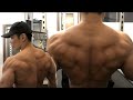 減量末期のガチ背中トレ!!全種目回数を決めずに限界まで追い込んだら背中がとんでもないことになりました。