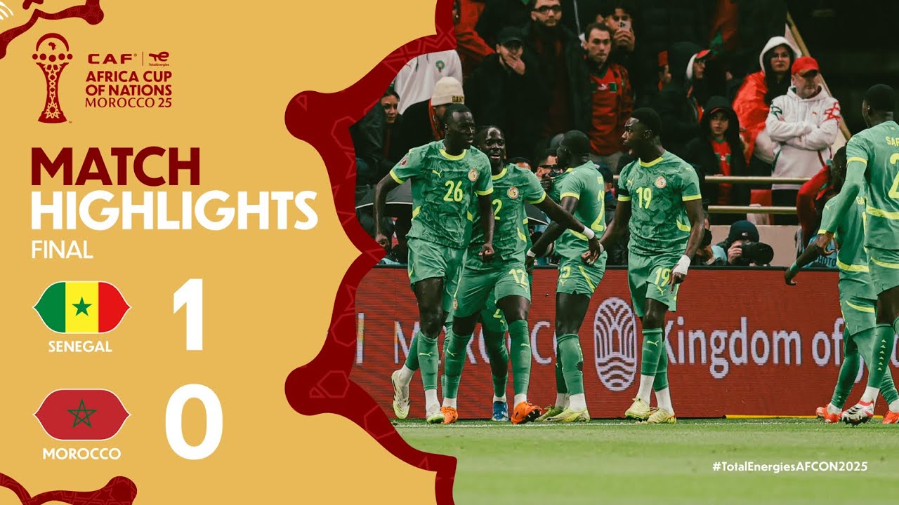 Senegal vs Morocco Highlights