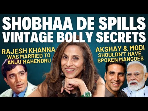 Shobhaa De Exclusive | Rajesh Khanna Secret | Raj Kapoor Sued | Dhurandhar Review Mess | Jaya Angry