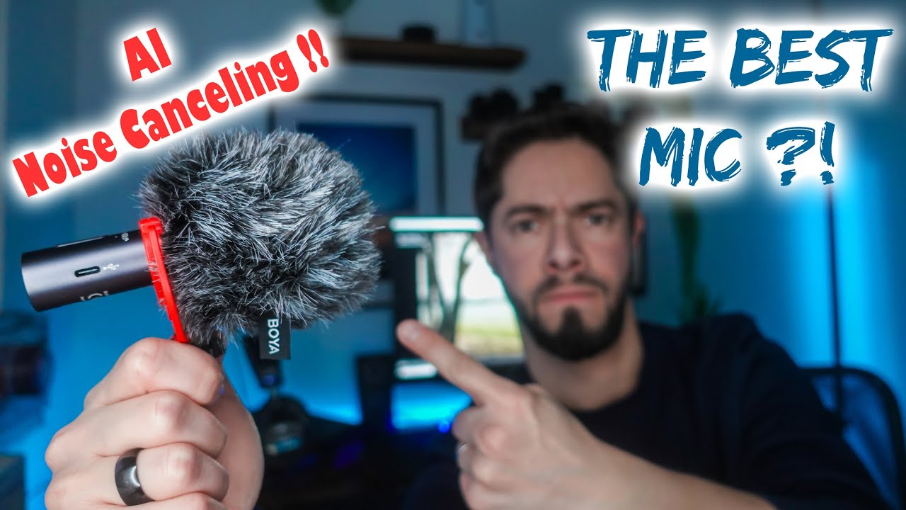 The BEST Mic for YouTube, TikTok, Videos | AI Noise Cancelling