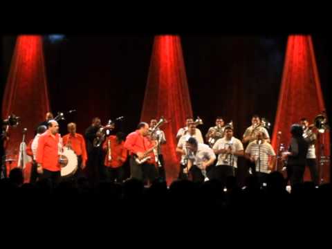 Boban & Marko Markovic O. and Fanfare Ciocarlia - James Bond theme - BudapestFolkFest - 2011.05.16.