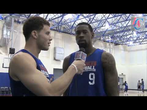 Blake Griffin & DeAndre Jordan Are The Funniest Reporters 😂