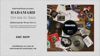 Hadamard - ass in bass EP [SolarOneMusic]
