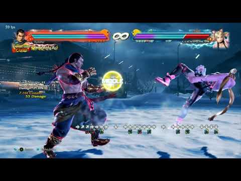 Tekken 7   Feng extra jab bnb into rage art combo
