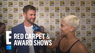 Chris Hemsworth Jokes About Muscular "Thor" Body | E! Live from the Red Carpet