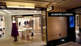 Harrods London |  January 1st 2025 I The World's Leading Luxury Department Store | 4k Walk Tour UK