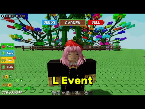 BUTTERCUP EVENT IS SUPER BORING | Grow a Garden