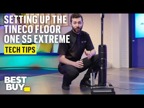 Setting Up the Tineco Floor One S5 Extreme to Start Cleaning – Tech Tips from Best Buy