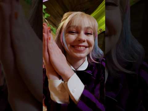 see the thing is…i really love a good manicure 💅 #Wednesday #EmmaMyers #VictorDorobantu