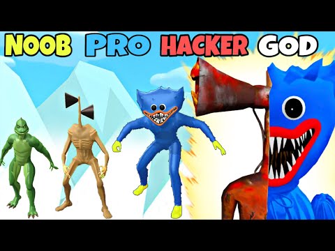 NOOB vs PRO vs HACKER vs GOD in Monsters Lab