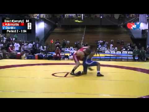 84 KG Laimutis Adomaitis (LIT) vs Vladimir Stankic (SER)