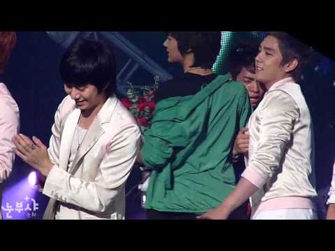 090605 KBS 뮤직뱅크 샤이니 1위 발표