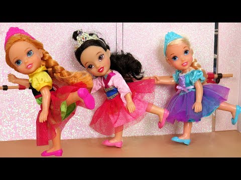 BALLERINA ! Elsa & Anna toddlers - Ballet Classes - Dance lessons