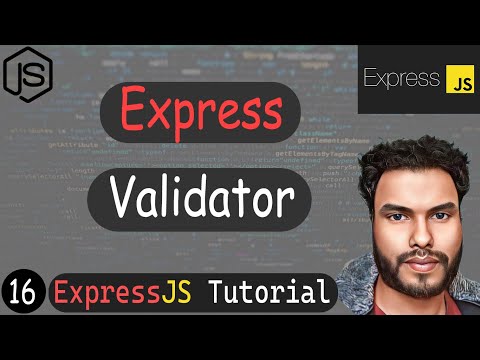 Express Validator Express Js Tutorial