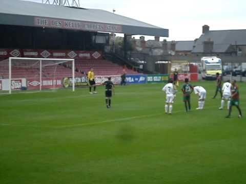 Alonso Penalty - Sporting Fingal vs CS Marítimo (Europa League) Dalymount Park July 22 2010