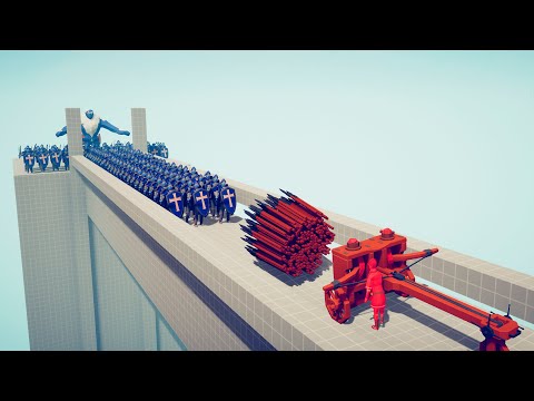 BALLISTA GOD vs 100x UNITS + ICE GIANT - Totally Accurate Battle Simulator TABS