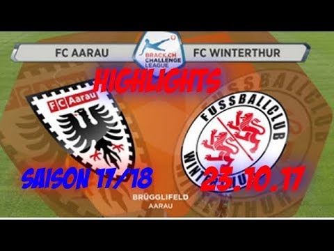Fc Aarau vs Fc Winterthur (23.10.17)