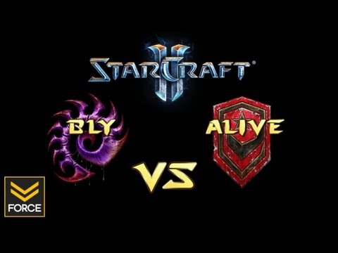 StarCraft 2 - Bly [Z] vs aLive [T] (Commentary)