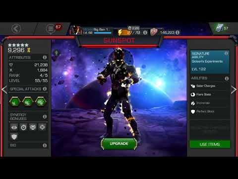 5 Star Sunspot VS ROL Winter Soldier! Marvel Contest Of Champions