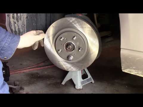 Replacing Front Brake Pads and Rotors on Lexus/Toyota - Part Two of four
