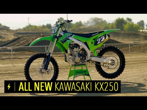 FIRST LOOK at the 2023 Kawasaki KX250!