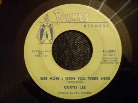 Curtis Lee and The Halos - Gee How I Wish You Were Here - Beautiful Doo Wop Ballad