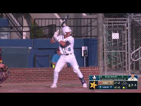 UNCW Baseball vs Iona Highlights | 02-24-23