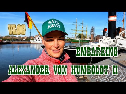 Segel Vlog - Einschiffen als Trainee auf dem Großssegler "ALEXANDER von HUMBOLDT II"