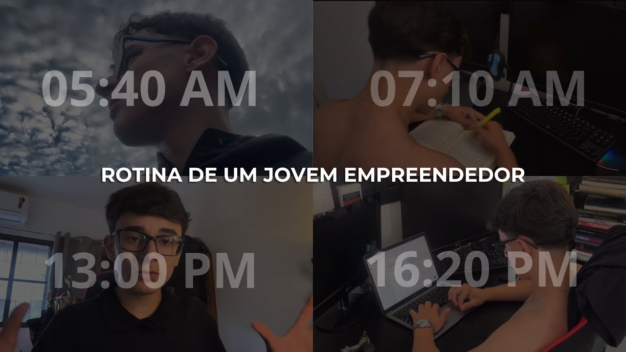 Essa rotina vai me tornar bem-sucedido antes dos 18 anos - A rotina de um jovem empreendedor.