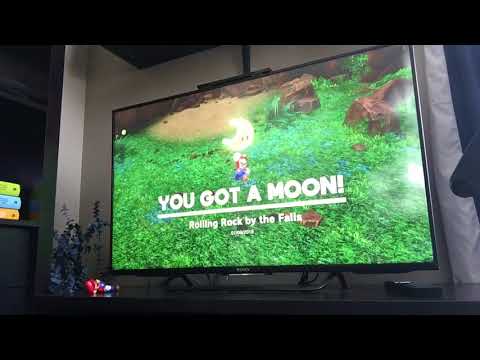 Super Mario odyssey moons 18-25 cascade kingdom