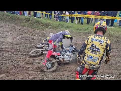 10°trilha Pró Lama,vídeo 03,largada das motos,20/08/2023,Mafra.S.C
