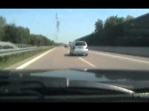 Auf der Autobahn A38