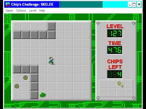 Chip's Challenge 1 Level 127 (Skelzie) - 453 seconds