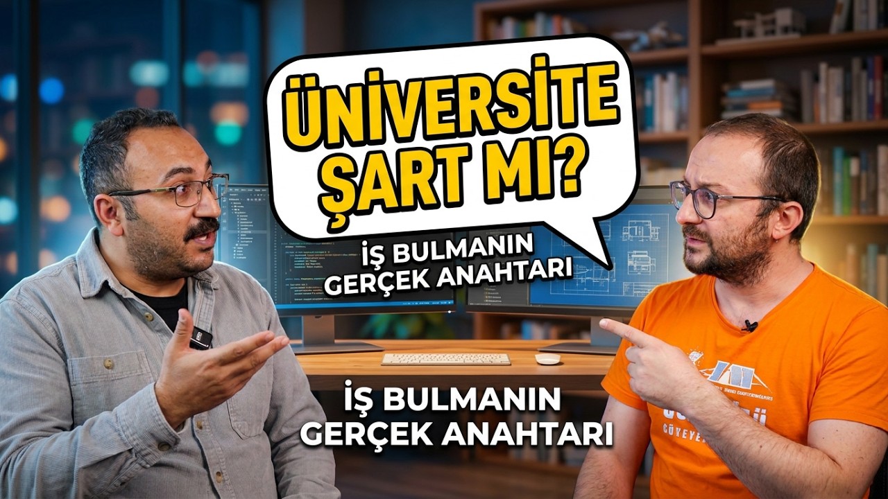 Üniversite Şart mı? İş Bulmanın Gerçek Anahtarı | Mühendislik Sohbetleri