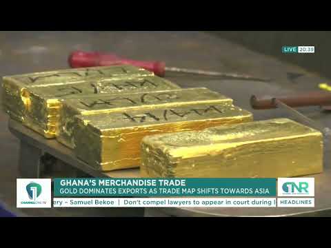 Gold Dominates Ghana’s Exports, Overtakes Cocoa and Crude Oil