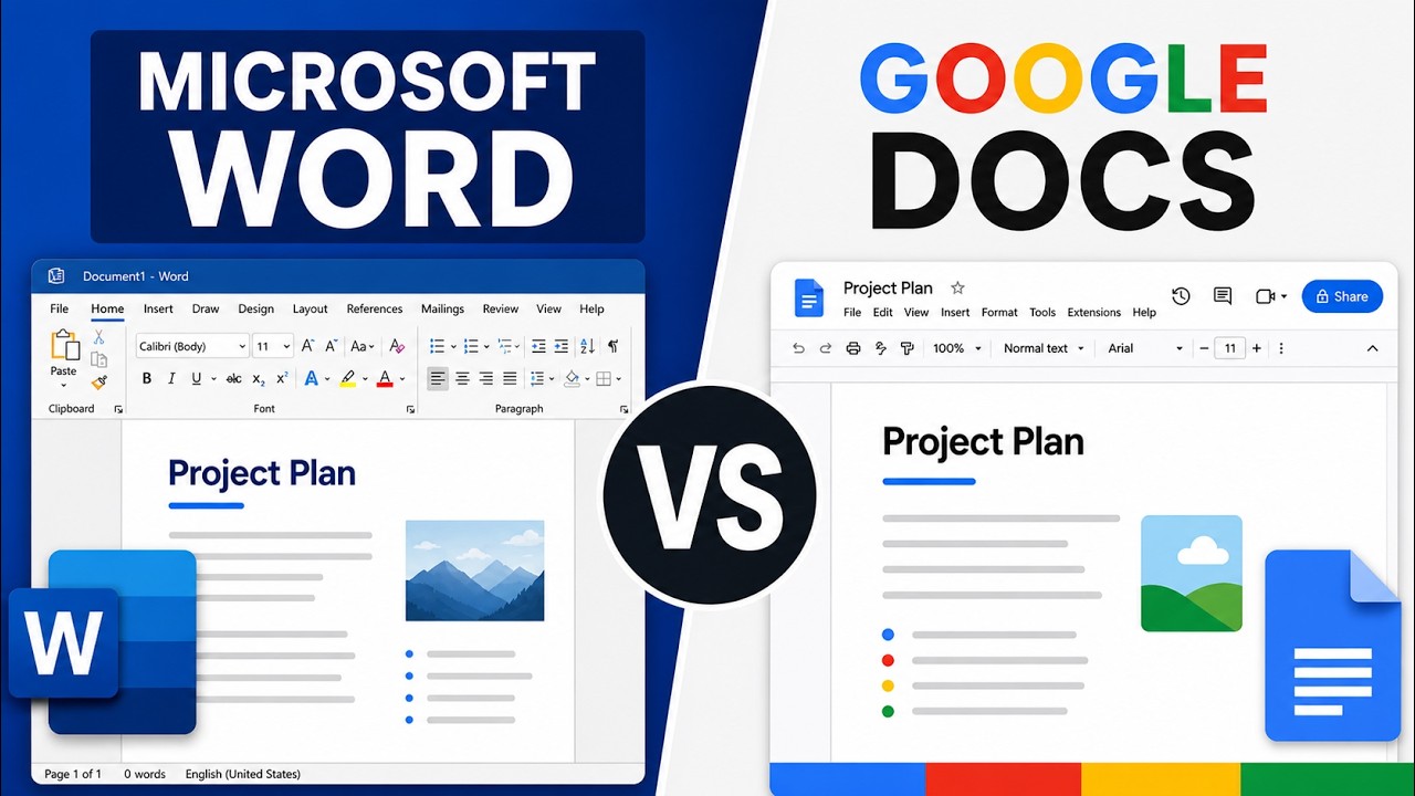 Microsoft Word vs Google Docs: Which One Should You Use?