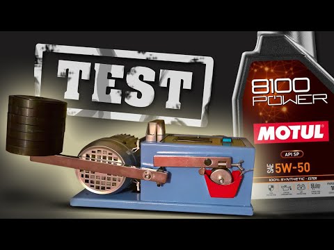 Motul 8100 Power 5W50 Motor oil test Piotr Tester