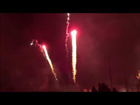 Novoroční ohňostroj města Ivančice 1.1.2019.