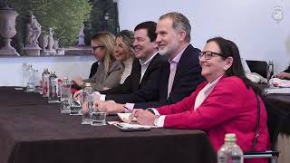 El Rey preside el “XI Encuentro Intergeneracional Foro de Foros - La Granja 2025”