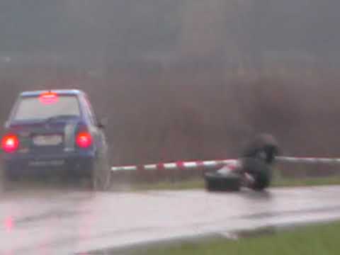 Rally kosice 2009 super skok , crash