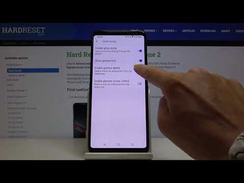 How to Enable Glide Typing in Asus ROG Phone 2 - Typing Settings