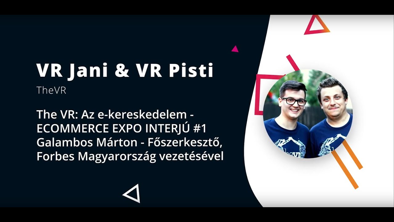 TheVR & Galambos Márton - Az e-kereskedelem - INTERJÚ #1