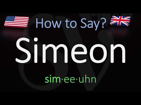 How to Pronounce Simeon? (CORRECTLY)