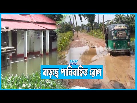 বন্যার ক্ষয়ক্ষতিতে বিপর্যস্ত সিলেট অঞ্চল