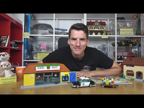 Außen schlicht, innen der Knüller! LEGO® Simpsons 71016 Kwik-E-Mart