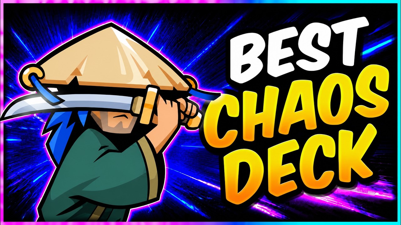I found the BEST Chaos Deck in Clash Royale