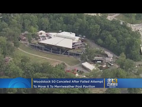 Woodstock 50 Canceled After Failed Attempt To Move Concert To Merriweather Post Pavilion