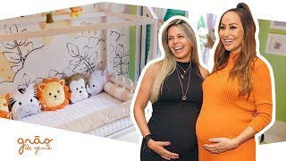 Sabrina Sato presenteia amiga Bruna Pozelli com quarto Grão de Gente