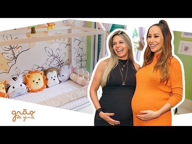 Sabrina Sato presenteia amiga Bruna Pozelli com quarto Grão de Gente