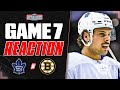 Maple Leafs vs Boston Bruins LIVE POST GAME ft. Nick Alberga & Jay Rosehill | Round 1, Game 7